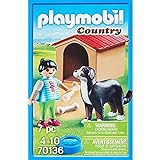 PLAYMOBIL Country 70136 Hofhund mit Hütte, Ab 4 Jahren