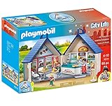 PLAYMOBIL City Life 70111 Mein Mitnehm-Imbiss, Aufklappbare Spielbox mit Griff, Mitnehm-Spielzeug, Spielzeug für Kinder ab 4 Jahren [Exklusiv bei Amazon]