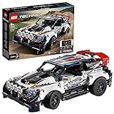 Das weiß-schwarze Top-Gear Rallyeauto - Lego Bausatz 42109