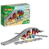 LEGO DUPLO Eisenbahnbrücke und Schienen Konstruktionsspielzeug