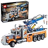 LEGO 42128 Technic Schwerlast-Abschleppwagen, Modellbauset, Technik für Kinder, Kran-Spielzeug
