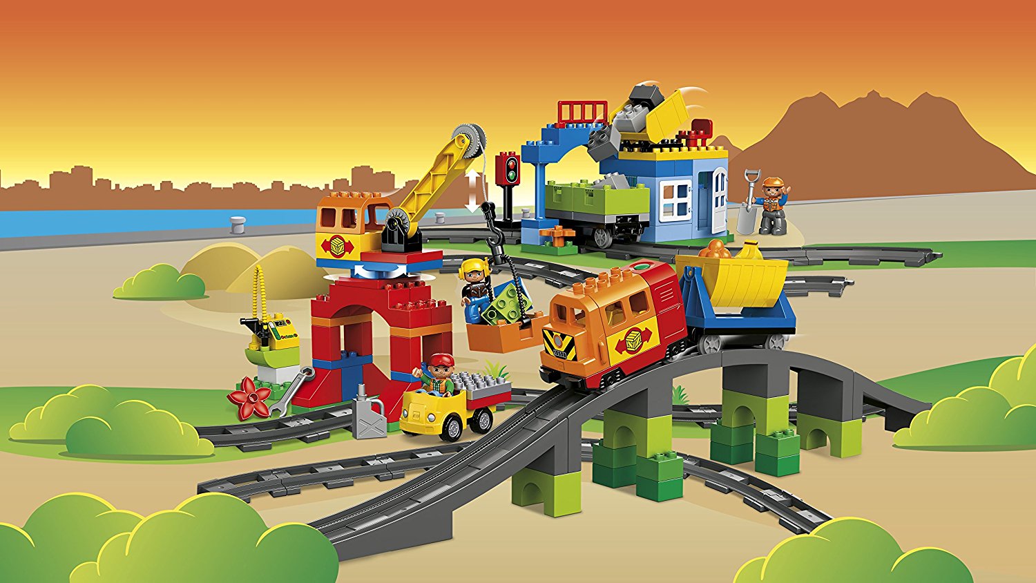 Lego Duplo 10508 - Eisenbahn Superset