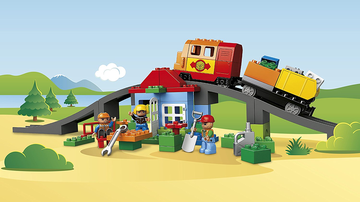 Lego Duplo 10508 - Eisenbahn Superset