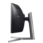 Samsung LC49HG90DMUXEN LED Monitor Test Seitenansicht