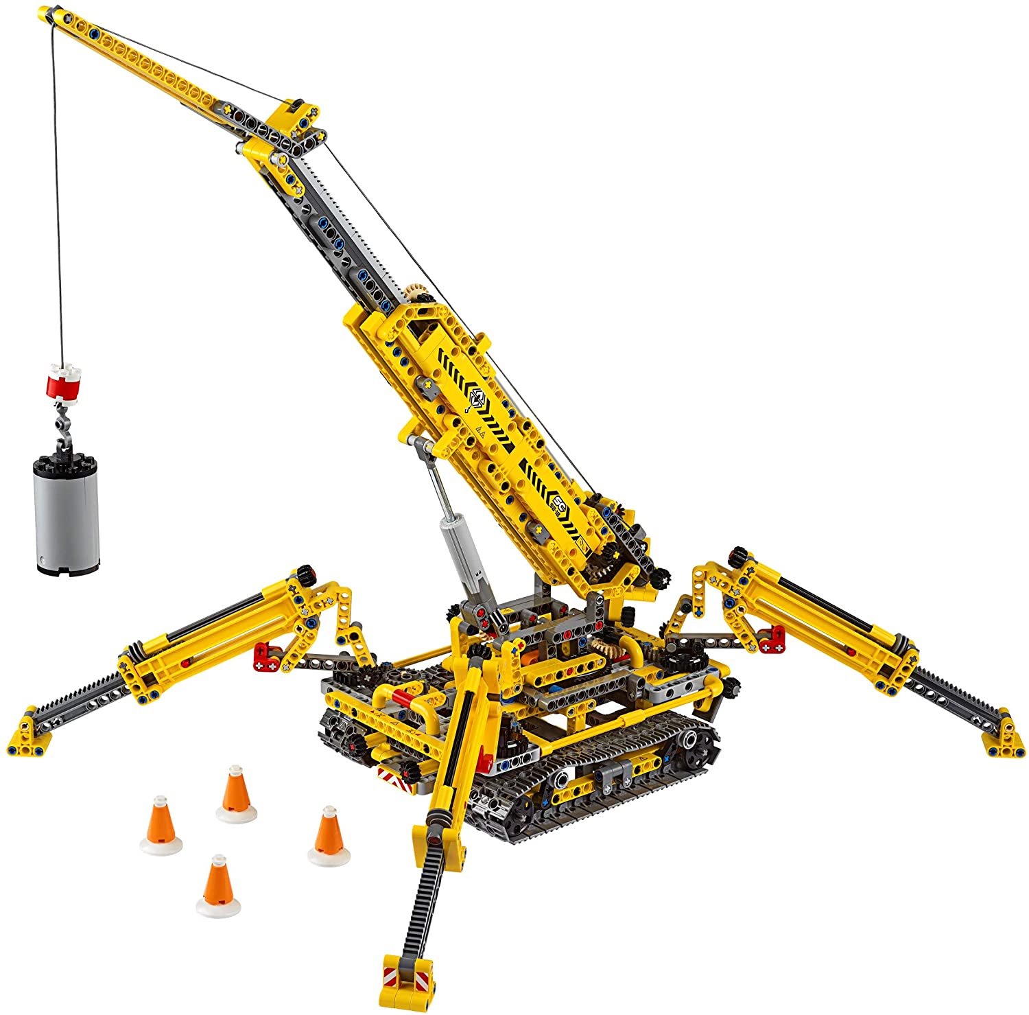 LEGO Technic 42097 gelber Spinnenkran ab 10 Jahren