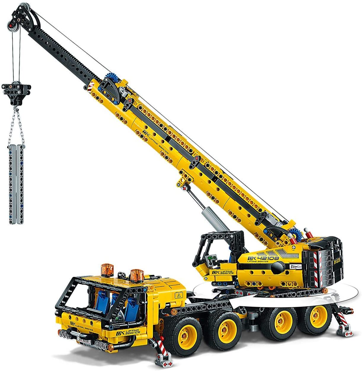 LEGO Technic 42108 gelber Kran-LKW ab 10 Jahren