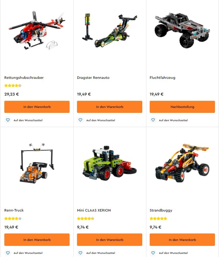 Welche Lego Technic Bausätze eignen sich für Anfänger?