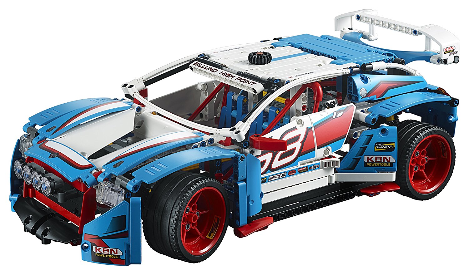 Lego 42077 - ein realistisches Rallyeauto