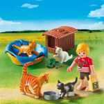 Playmobil 5535 Katzenfamilie mit Körbchen
