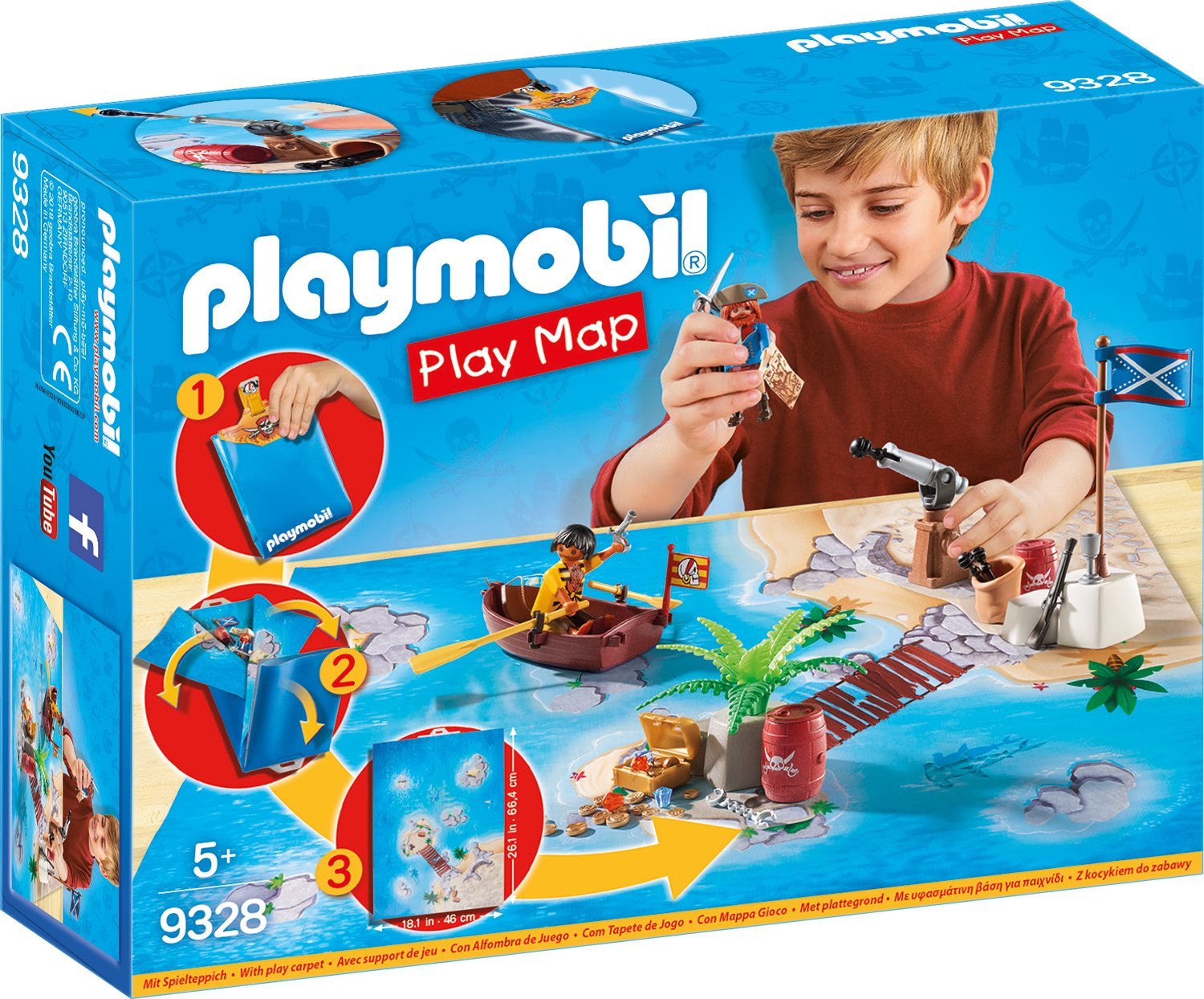 Playmobil 9328 - Playmap Piraten