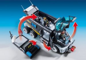 Playmobil 9360 SEK-Truck Funktionen