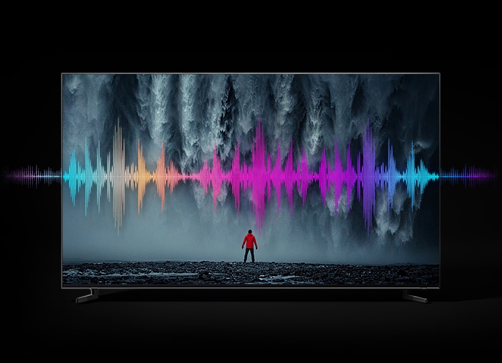 Optimierter Sound des Q900 8K TV