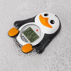 reer 24041 Digitales Badethermometer Pinguin