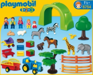 Playmobil 123 Zoo 6754 - Mein großer Tierpark