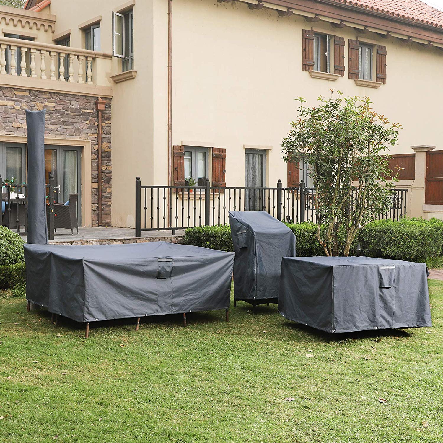 SONGMICS Abdeckung für Gartenmöbel-Set » testsieger ...