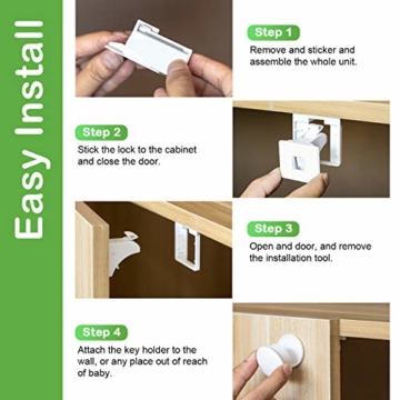 Kindersicherungen Magnetische Kindersicherung Schrankschloss