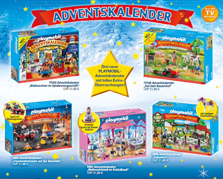 Playmobil Adventskalender 2019