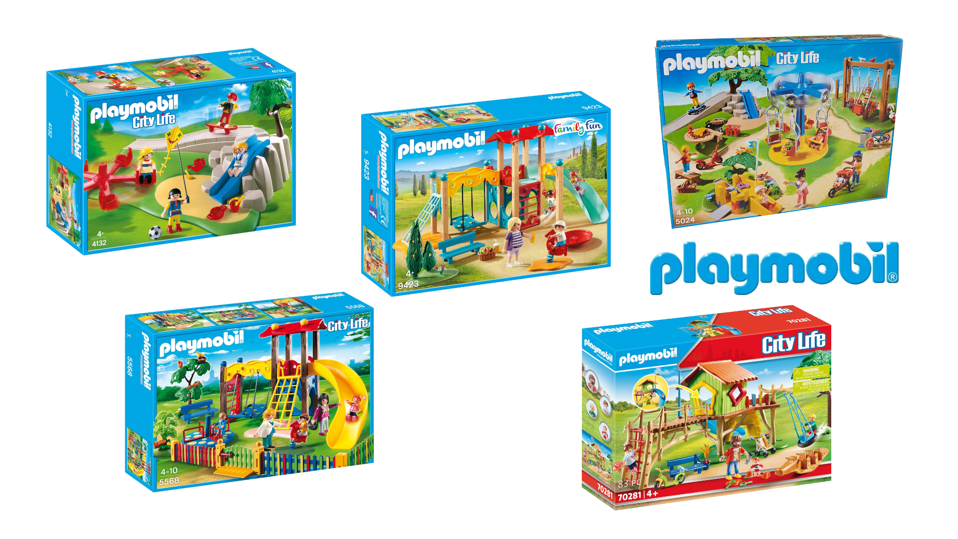 Playmobil Spielplätze