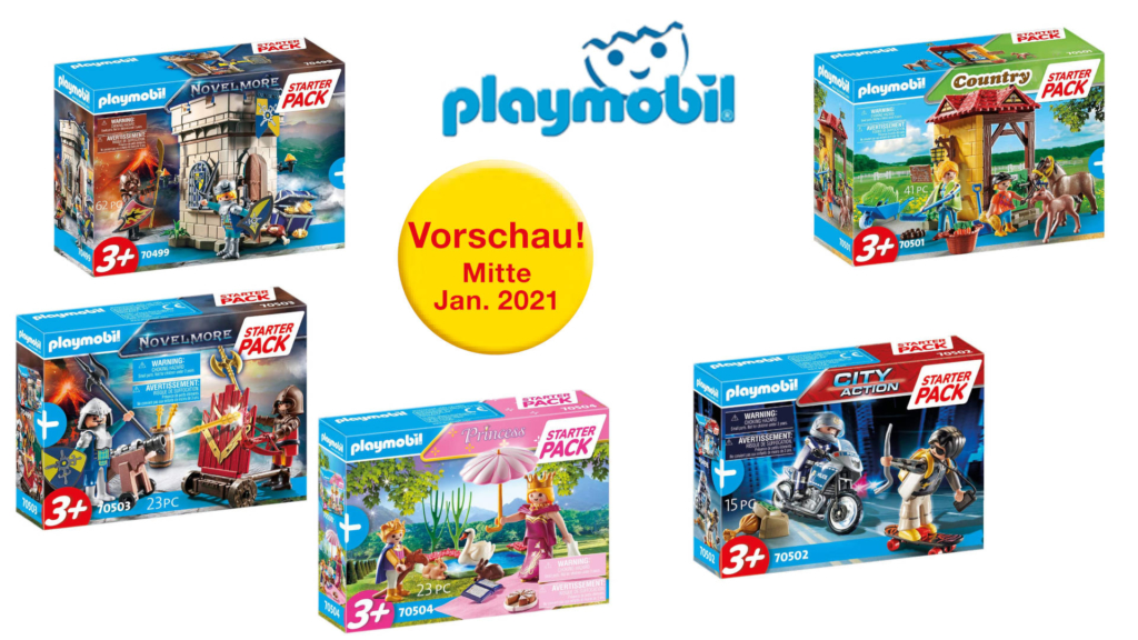 Playmobil 2021 - extrem viele überraschende Neuheiten im PDF Katalog