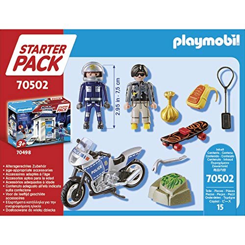 Playmobil 70502 - Starterpack Polizei Playmobil 2021 Inhalt